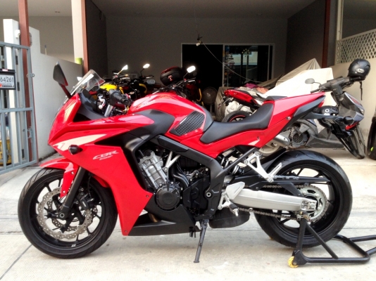 ((ดาวน์48000)) ขาย CBR650f ปี2014 สีแดง สภาพดี ราคา 248000 บาท(รับเทริ์น)