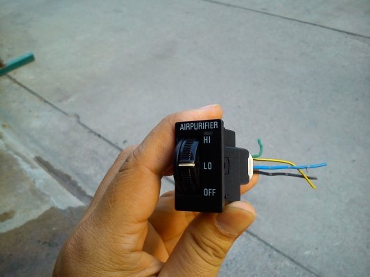 สวิตช์ AIRPURIFER ของรถ TOYOTA สวิตช์ AIRPURIFER ของรถ TOYOTA