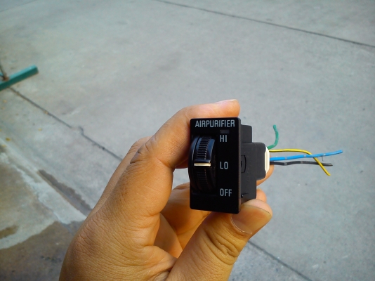 สวิตช์ AIRPURIFER ของรถ TOYOTA สวิตช์ AIRPURIFER ของรถ TOYOTA