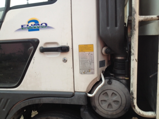 ขายรถบรรทุก 6 ล้อ Hino FC4J สมอทอง ปี45 กระบะปิเนียม 5.5