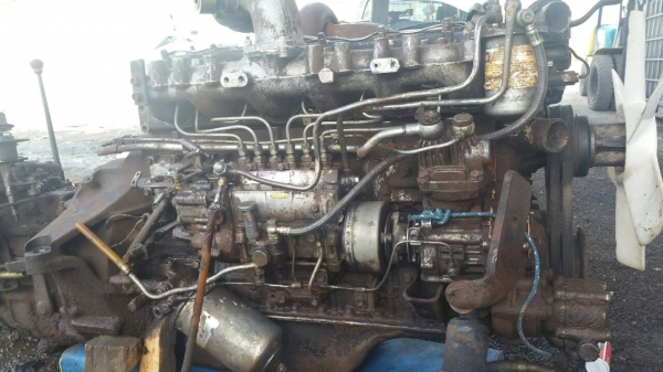 เครื่อง isuzu 6BG เทอร์โบ พร้อมเกียร์ร็อค 7 เกียร์ พร้อมเกียร์ฝาก เครื่องดีใบมีไอ พร้อมใบคุ้มลงเล่ม