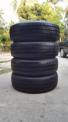 ขายยางดันลอปถอดป้ายแดง ขอบ15 4เส้น ราคา 6,500 บาท