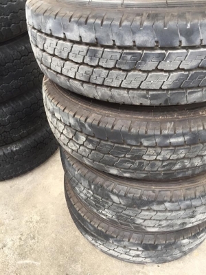 ขายยางดันลอปถอดป้ายแดง ขอบ15 4เส้น ราคา 6,500 บาท