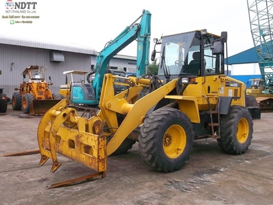 ขาย รถตัก KOMATSU WA100-5 ปี2006 รถเก่าญี่ปุ่นไม่เคยใช้งานในไทยครับ