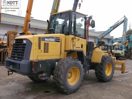ขาย รถตัก KOMATSU WA100-5 ปี2006 รถเก่าญี่ปุ่นไม่เคยใช้งานในไทยครับ ขาย รถตัก KOMATSU WA100-5 ปี2006 รถเก่าญี่ปุ่นไม่เคยใช้งานในไทยครับ