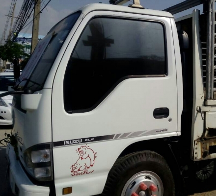 หกล้อ อีซุซุ NPR130ปี50ช่วงยาว4.30ม สภาพเดิมๆสวยพร้อมใช้ เล่มทะเบียนพร้อมโอน