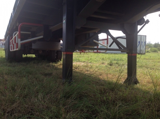 ขายหางพื้นเรียบสามเพลา เซมิไม่ดั้ม RCK ปี 58