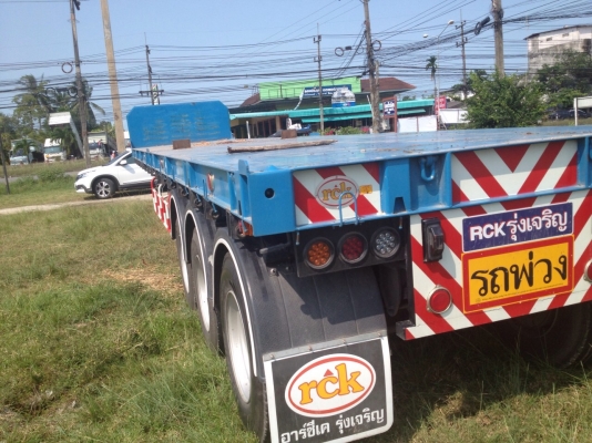 ขายหางพื้นเรียบสามเพลา เซมิไม่ดั้ม RCK ปี 58