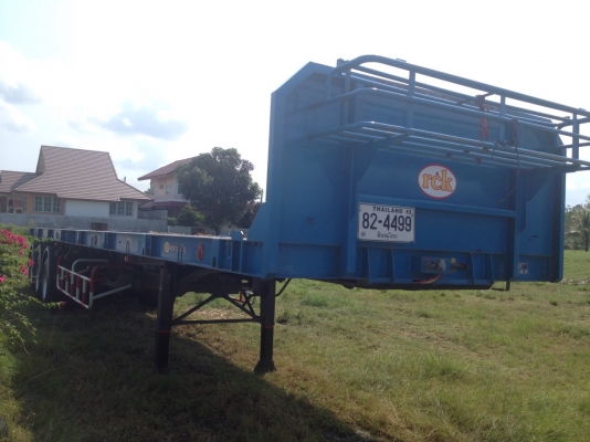 ขายหางพื้นเรียบสามเพลา เซมิไม่ดั้ม RCK ปี 58