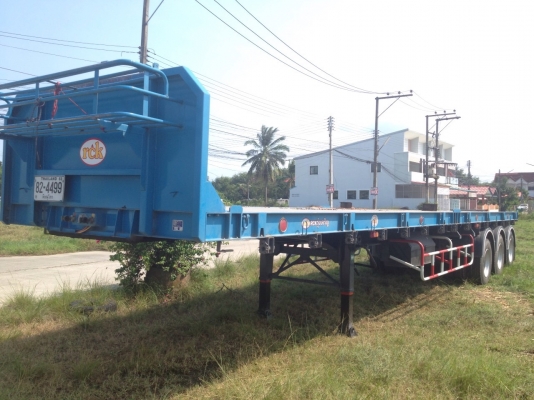 ขายหางพื้นเรียบสามเพลา เซมิไม่ดั้ม RCK ปี 58