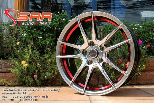 ล้อแม็กซ์ PISCES ขอบ17X7.5 ET35 5H114.3 วงละ 4,250 บาท