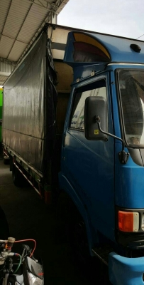 ขายแล้วครับ 235,000บ หกล้อ ฮีโน่ KM 779 WO4D117แรง แอร์เย็นๆ มีตู้ผ้าใบหลังคาเอนกประสงค์ กะบะยาว 5.50ม สภาพสวยเดิมพร้อมใช้ ทะเบียนพร้อมโอน