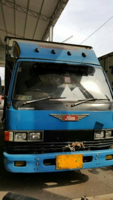 ขายแล้วครับ 235,000บ หกล้อ ฮีโน่ KM 779 WO4D117แรง แอร์เย็นๆ มีตู้ผ้าใบหลังคาเอนกประสงค์ กะบะยาว 5.50ม สภาพสวยเดิมพร้อมใช้ ทะเบียนพร้อมโอน