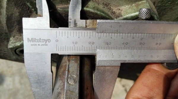 วอร์มเกียร์ทดแนวคว่ำ Bellpony Made in JAPAN เบอร์ 100 ทด 1:10 สภาพสวยพร้อมใช้งาน