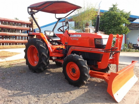 คูโบต้า L3408 4 WD พร้อมใบมีดดันหน้า ...เล่มทะเบียนพร้อม