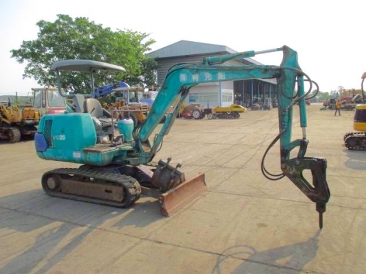 KOMATSU 20-7E  ขนาดPC-20 <หัวกระแทกพร้อม> คอลโทนนำ้มัน(มีVDOชม)รถเก่านอกมีเอกสารพร้อม☎️ติดต่อ 085-5632278