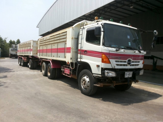 รถบรรทุก HINO 10 ล้อ รุ่น 344 ปี 54  พ่วงดั้มแม่ลูก ราคา 2,350,000 บ.รถอยู่สระบุรี
