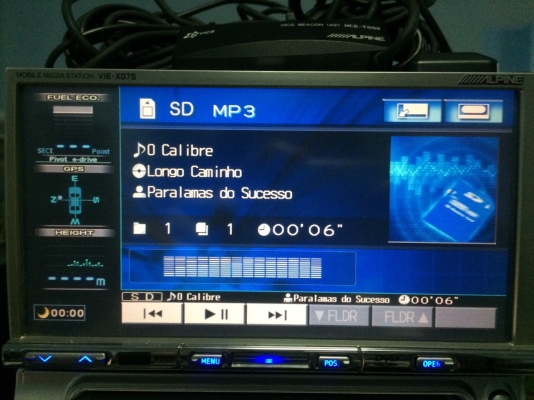 Alpine VIE-X07S 24Bit ระบบ5.1 SD BULETOOTH HDD30GB DVD VCD MP3 CD AUX ปรีเอ้า3ชุด CENTER1ชุด CAMERA IN1ชุด MADE IN JAPAN ลูกเล่นอีกเพียบ มือ2 ญี่ปุ่น