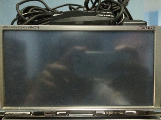 Alpine VIE-X07S 24Bit ระบบ5.1 SD BULETOOTH HDD30GB DVD VCD MP3 CD AUX ปรีเอ้า3ชุด CENTER1ชุด CAMERA IN1ชุด MADE IN JAPAN ลูกเล่นอีกเพียบ มือ2 ญี่ปุ่น