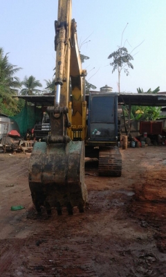 ขายรถแบคโฮ KOBELCO SK120-/// เอกสารอินวอย ระบบไฟเต็ม ช่วงล่างโซ่ใหม่ ราคา 750000