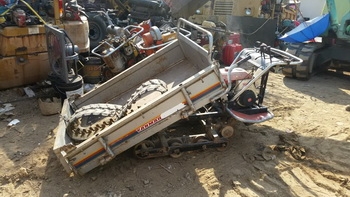 ขาย รถบรรทุกตะขาบ แทรกยาง YANMAR เครื่องติดได้ แทรกขาด 1 ข้าง ตามสภาพครับ