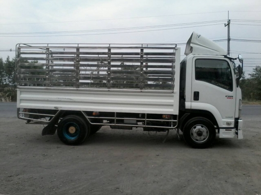 ขาย6ล้อISUZU FRR190ยูโร3จดปี55กระบะเลสยกลูกยาว4.50เมตร รถสวยๆ