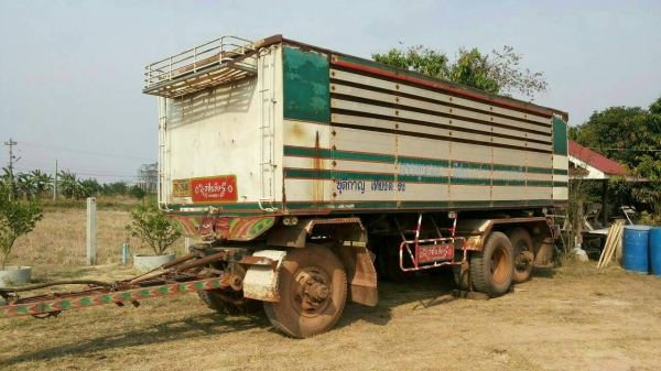 ขายหางพ่วงดัมพ์เกตรอู่ซุ๋นชัย 3 เพลาแท้ ปี 2549 ราคา 340000