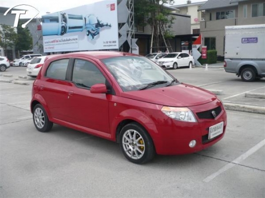 PROTON SAVVY 1.2 โฉม SAVVY สีแดง เกียร์ออโต้