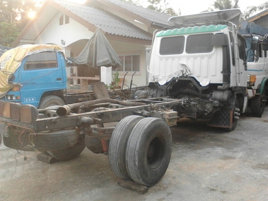 รถฮีโน่ 6 ล้อดั้ม FC4J  140 แรงม้า ปี 44.  ( * ขาย หัว , คัชซี. )     สนใจติดต่อ  081 - 6079515