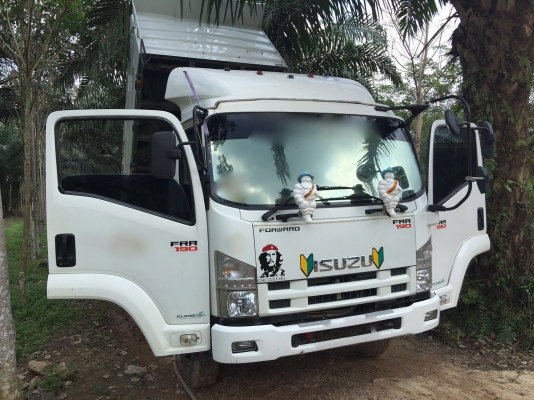 รถอีซูซุ 6 ล้อดั้ม FRR 190 แรงม้า  ปี 55.  ( รถวิ่ง 14x,xxx กม. )     สนใจติดต่อ  081 - 6079515