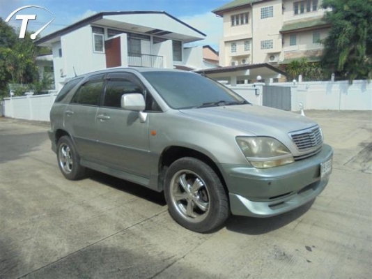 TOYOTA HARRIER 3.0 FOUR โฉม ปี99-01 สีบรอนซ์ทอง เกียร์ออโต้ ติดแก๊ส LPG TOYOTA HARRIER 3.0 FOUR โฉม ปี99-01 สีบรอนซ์ทอง เกียร์ออโต้ ติดแก๊ส LPG