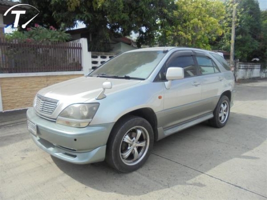 TOYOTA HARRIER 3.0 FOUR โฉม ปี99-01 สีบรอนซ์ทอง เกียร์ออโต้ ติดแก๊ส LPG