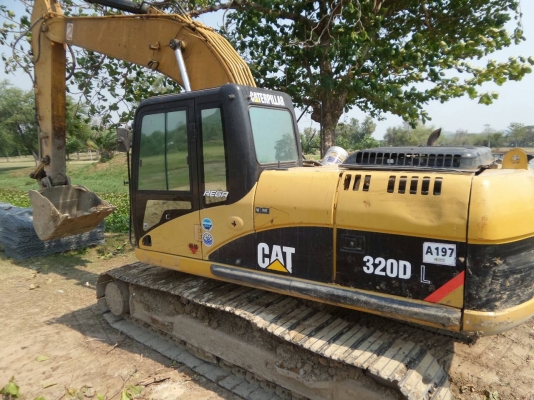 ขายรถแบคโฮ CAT 320 DL เอกสารใบแจ้งจำหน่าย 7471 ชม.รถ JAPAN ราคา 1800000