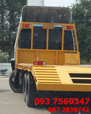 ขายรถเทนเลอร์(รถประกอบ)บรรทุกแบคโฮ 10 ล้อ 2 เพลา ISUZU  240 แรงม้า