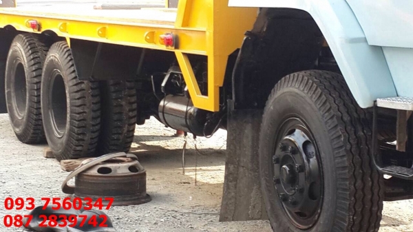 ขายรถเทนเลอร์(รถประกอบ)บรรทุกแบคโฮ 10 ล้อ 2 เพลา ISUZU  240 แรงม้า