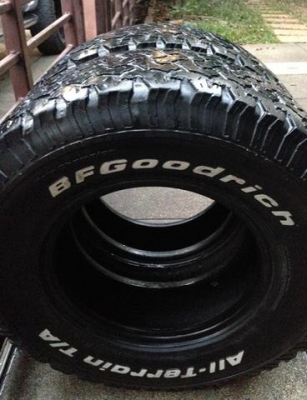 ยาง All BF goodrich 265 75 16 พร้อมใช้งาน ราคาไม่แพง