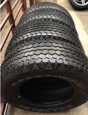 ยาง All Goodyear 245 70 16 สิ้นปี12 ดอกเต็ม ใช้กันยาว ราคาไม่แพง