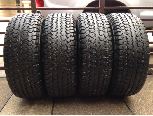 ยาง All Goodyear 245 70 16 สิ้นปี12 ดอกเต็ม ใช้กันยาว ราคาไม่แพง