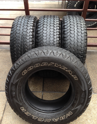 ยาง All Goodyear 245 70 16 สิ้นปี12 ดอกเต็ม ใช้กันยาว ราคาไม่แพง