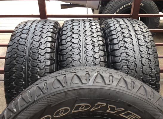ยาง All Goodyear 245 70 16 สิ้นปี12 ดอกเต็ม ใช้กันยาว ราคาไม่แพง