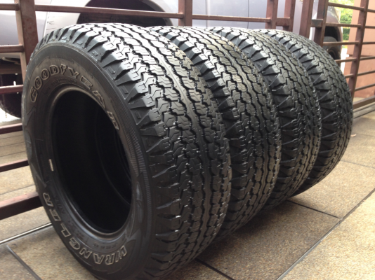 ยาง All Goodyear 245 70 16 สิ้นปี12 ดอกเต็ม ใช้กันยาว ราคาไม่แพง