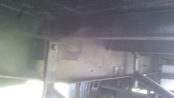 ขายด่วนหางพ่วงไมดั้ม3เพลาแท้ยาว7.40เมตรหางสวยยางดี