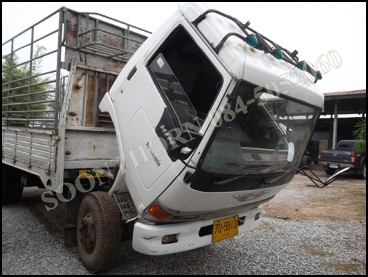 ขายด่วน รถบรรทุก 6 ล้อ HINO FB2W 120 แรง (ซุบเปอร์เสี่ยรถห้าง) กระบะคอกสูง สภาพสวยพร้อมใช้ ราคาสุดคุ้ม