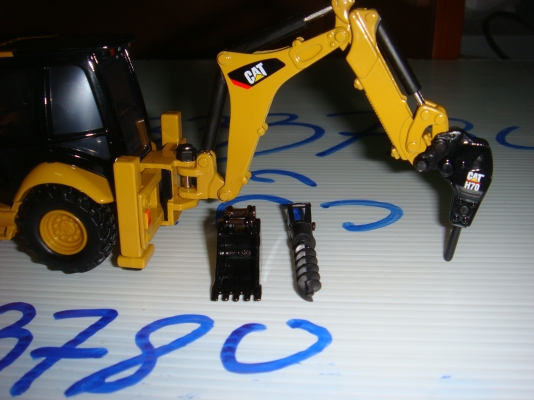 ขายโมเดลรถหน้าตักหลังขุด CAT432E