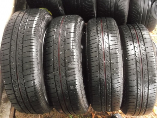 ล้อ14 กะทะ 4รู100 + ยาง Bridgestone B250 175/70/14 ปี12