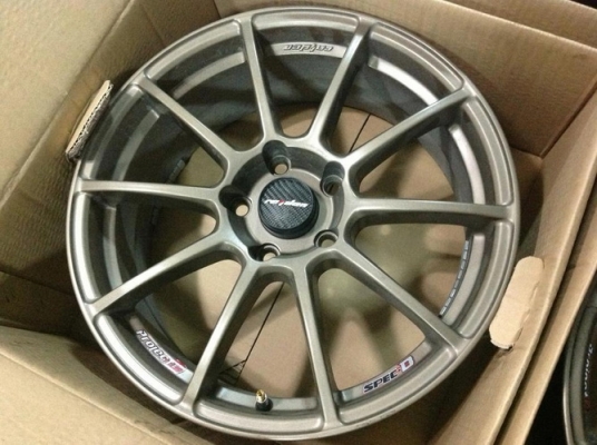 ล้อ17 แท้ Lenso SpecB กว้าง7 ออฟ40 5รู114