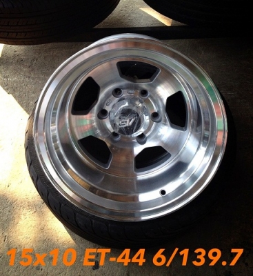 ขายล้อ 15x10 ออฟ-44 6 รู ลึกๆ สภาพมือ1 *15,900 บาทครับ