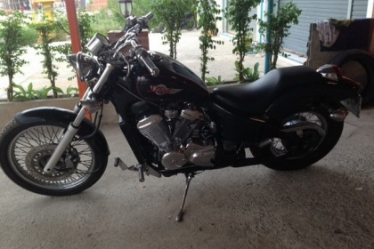 ขาย honda steed400 ปี94 ทะเบียนแท้ โอนขนส่งทั่วไทย เครื่องดีมาก