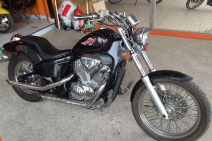 ขาย honda steed400 ปี94 ทะเบียนแท้ โอนขนส่งทั่วไทย เครื่องดีมาก