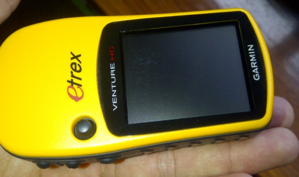 ขาย GPS ใช้วัดขนาดที่ดินสำหรับรถเกี่ยวข้าว รถไถ GPS Garmin มือสอง รุ่น eTrex Venture HC